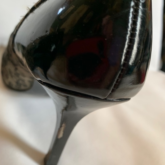 Sexy BCB Girls Open Toe Heels in Black and Gray! - Picture 8 of 11